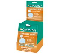 GEOMAR | Thalasso Exfoliante Remodelador, de 12 x 85 g | Con Sal Marina, Sales de Epsom, Aceite de Café y Extractos de Guaraná y Capsicum, Made in Italy