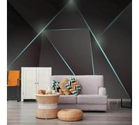 Geometría Abstracta 368(W)X254(H)Cm Papel Pintado Peel And Stick Mural Autoadhesivo, Pegatina Extraíble Para Pared, Papel Tapiz 3D Grande, Decoración Del Hogar Para Dormitorio, Sala De Estar, -6149665