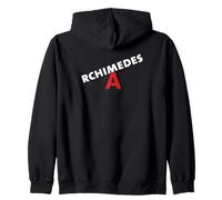 Geometría de Arquímedes y logotipo de inventor del gigante científico Sudadera con Capucha