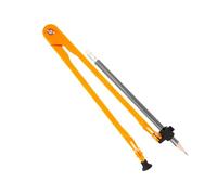 Geometría de brújula: herramienta de dibujo de brújula de carpintería, instrumento portátil de configuración matemática, ingeniería de de círculos precisos con | Ideal para profesores, e