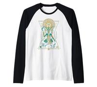Geometría Sagrada Baphomet - Simbolismo Esotérico Hermético Arte Camiseta Manga Raglan