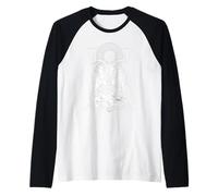 Geometría Sagrada Baphomet - Simbolismo Esotérico Hermético Arte Camiseta Manga Raglan