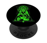 Geometría Sagrada Baphomet - Simbolismo Esotérico Hermético Arte PopSockets PopGrip Adhesivo