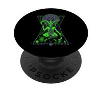 Geometría Sagrada Baphomet - Simbolismo Esotérico Hermético Arte PopSockets PopGrip Adhesivo