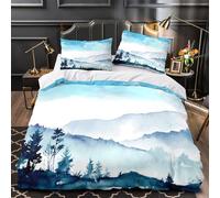 Geometría sagrada de la polilla Funda de Edredón incluye Fundas de Almohada Juego de 3 Piezas Impresión 3D Cremallera Oculta Suave Símbolo místico Funda Edredon for Ancianos Double（200x200cm）