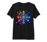 Geometría Sagrada del Amor y Energía Divina Camiseta Premium