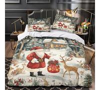 Geometría Sagrada Funda de Edredón Estampado 3D 3 Piezas Microfibra de poliéster Cremallera Oculta con Fundas de Almohada Diseño de símbolo espiritual Funda Edredon for niños King（220x240cm）