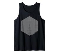 Geometría Sagrada Ilusión Óptica Hexágono Mandala Geométrico Camiseta sin Mangas