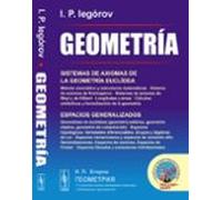 geometría: sistemas de axiomas de la geometría eu ea. espacios gene