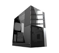 Geometric Future M4 Caliburn Mid/Mini Tower, Caja para Juegos E-ATX/ATX, Vidrio/Acero de 1,2 mm, Tipo C, Montaje Vertical para GPU, GEO-M4-CAL