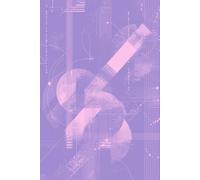 Geometric Light: A Lavender Notebook for Vision & Structure: 6x9 College-Ruled Journal with 200 White Pages and Abstract Double Cover