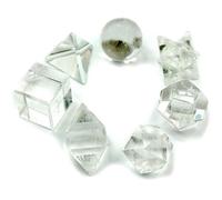 Geometric Seven Piece Crystal Set