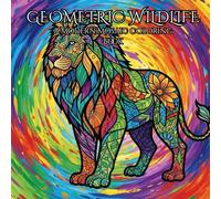 Geometric Wildlife Coloring Book for Adults: Intricate Mosaic Animal Designs for Stress Relief and Creative Relaxation