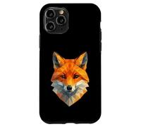 Geométrico Poligonal Fox Bajo Poligonal Animal Wildlife Carcasa para iPhone 11 Pro