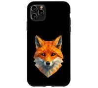 Geométrico Poligonal Fox Bajo Poligonal Animal Wildlife Carcasa para iPhone 11 Pro MAX