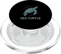 Geométrico Tortuga Marina Hexágono Arte PopSockets PopGrip para MagSafe