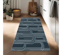 Geométricos Alfombra De Pasillo 40 x 120 cm Lavable Y Antideslizante Minimalismo Alfombrar Estrecha, Alfombra Larga Y Estrecha para Pasillo Cocina O Entrada Suave Moderna