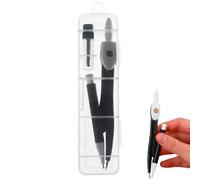 Geometry Compass - Pro | Drawing Metal - De Géométrie Mathématique Pour Étudiant En Métal Kit De Dessin Pour Tracer Des Cercles Et Rédaction Pour École et Bureau | Compás | 2026 Pro