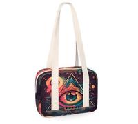 Geometry Magic Eye Sign - Pequeñas bolsas de deporte para gimnasio, ligera, casual, bolsa organizadora de deportes para niños, niñas, niños, mujeres y hombres