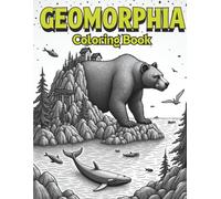 Geomorphia Coloring Book: A Surreal Journey Through Nature and Geometry - 50 Intricate Designs for Adults