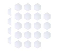 Geonoy Almohadilla de agarre para tabla de surf, 22 piezas, antideslizante, alfombrilla de tracción hexagonal, almohadillas para cubierta, para tabla corta, skimboard, kiteboards, deportes acuáticos