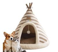 Geonoy Cueva para Gatos, Tipi Suave y cómodo, de Gato para Interiores, para Mascotas en Interiores y Exteriores, para Dormir al Aire Libre, Viajes, Dormitorio, balcón