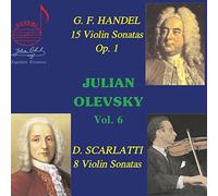 Georg Frideric Handel: 15 Violin Sonatas, Oop. 1, Domenico Scarlatti: 8 Violin Sonatas