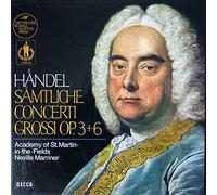 Georg Friedrich Händel - Georg Friedrich Händel / The Academy Of St. Martin-in-the-Fields , Sir Neville Marriner , - Sämtliche Concerti Grossi Op. 3+6 - Decca - 6.35235