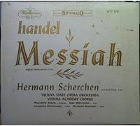 Georg Friedrich Händel , Hermann Scherchen Conducting The Orchester Der Wiener Staatsoper , Wiener - HERMANN SCHERCHEN HANDEL MESSIAH vinyl record