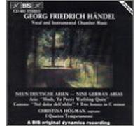 Georg Friedrich Händel/Hogman/Pehrsson - 9 German Arias / Nel Dolce Dell'Oblio