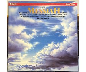 Georg Friedrich Händel / Margaret Price · Hanna Schwarz · Stuart Burrows · Simon Estes / Chor Und Sinfonie-Orchester Des Bayerischen Rundfunks / Sir Colin Davis - Messiah - Philips - 412 538-1