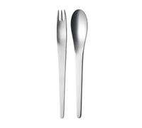 Georg Jensen 2 Cubiertos de servir Arne Jacobsen 2 cubiertos