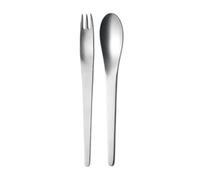 Georg Jensen 2 Cubiertos de servir Arne Jacobsen 2 piezas