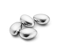 Georg Jensen 4 Piedras para enfriar whisky Sky acero inoxidable
