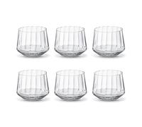 Georg Jensen 6 Vasos bajos Bernadotte 25 cl Cristalino