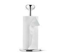 Georg Jensen Alfredo Soporte para Rollo de Papel de Cocina, de Acero Inoxidable, Plata, 16,3 x 15 x 32 cm
