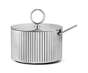 Georg Jensen Azucarero con cuchara Bernadotte acero inoxidable