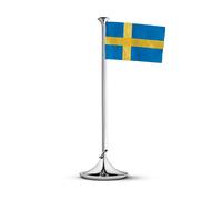 Georg Jensen Bandera de cumpleaños de Suecia Georg 39 cm