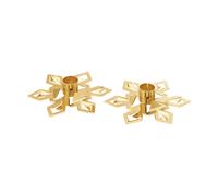 Georg Jensen Candelabro 2024. 2-pack Chapado en oro