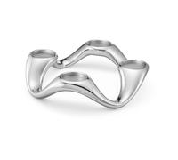 Georg Jensen Candelabro Cobra Ø33 cm acero inoxidable