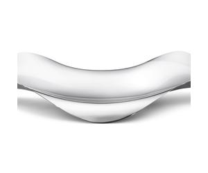 Georg Jensen Centro de Mesa Cobra 50x25x7,5 cm (2 Unidades) Acero Inoxidable Pulido