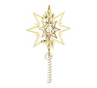 Georg Jensen Christmas Top Star Gold Plated Brass by Fleming Eskilden - Large