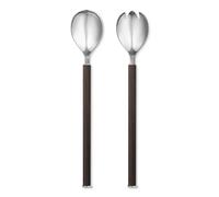 Georg Jensen Cubiertos de ensalada Bernadotte mango madera 2 piezas