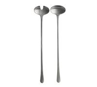 Georg Jensen Cubiertos de ensalada Copenhagen mate 2 cubiertos