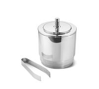 Georg Jensen Cubitera y pinzas Manhattan acero inoxidable