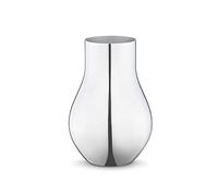 Georg Jensen - Jarrón Cafú - Acero Inoxidable - Diámetro 14,8 cm - Altura: 21,6 cm