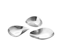 Georg Jensen Juego de 3 cuencos para aperitivos Indulgence Acero inoxidable