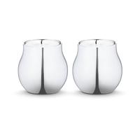 Georg Jensen Portavelas Cafu 2 unidades Acero inoxidable