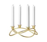 Georg Jensen Candelabro Season Ø26 cm chapado en oro