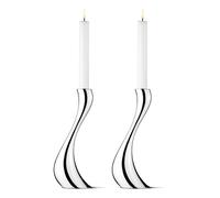 Georg Jensen Set de 2 candeleros Cobra grandes. 24 cm